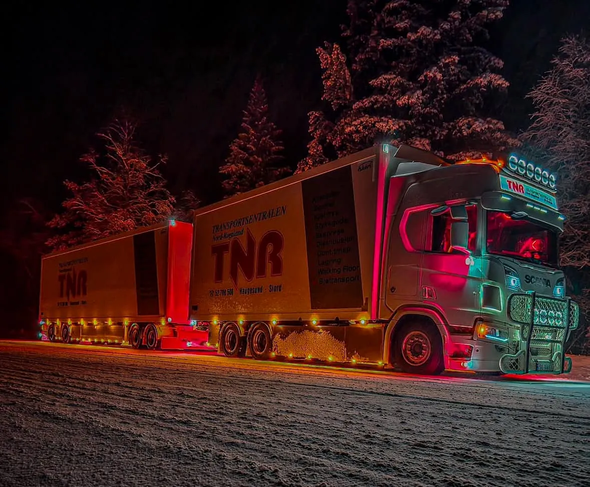 Bilder av lastebil fra TNR 