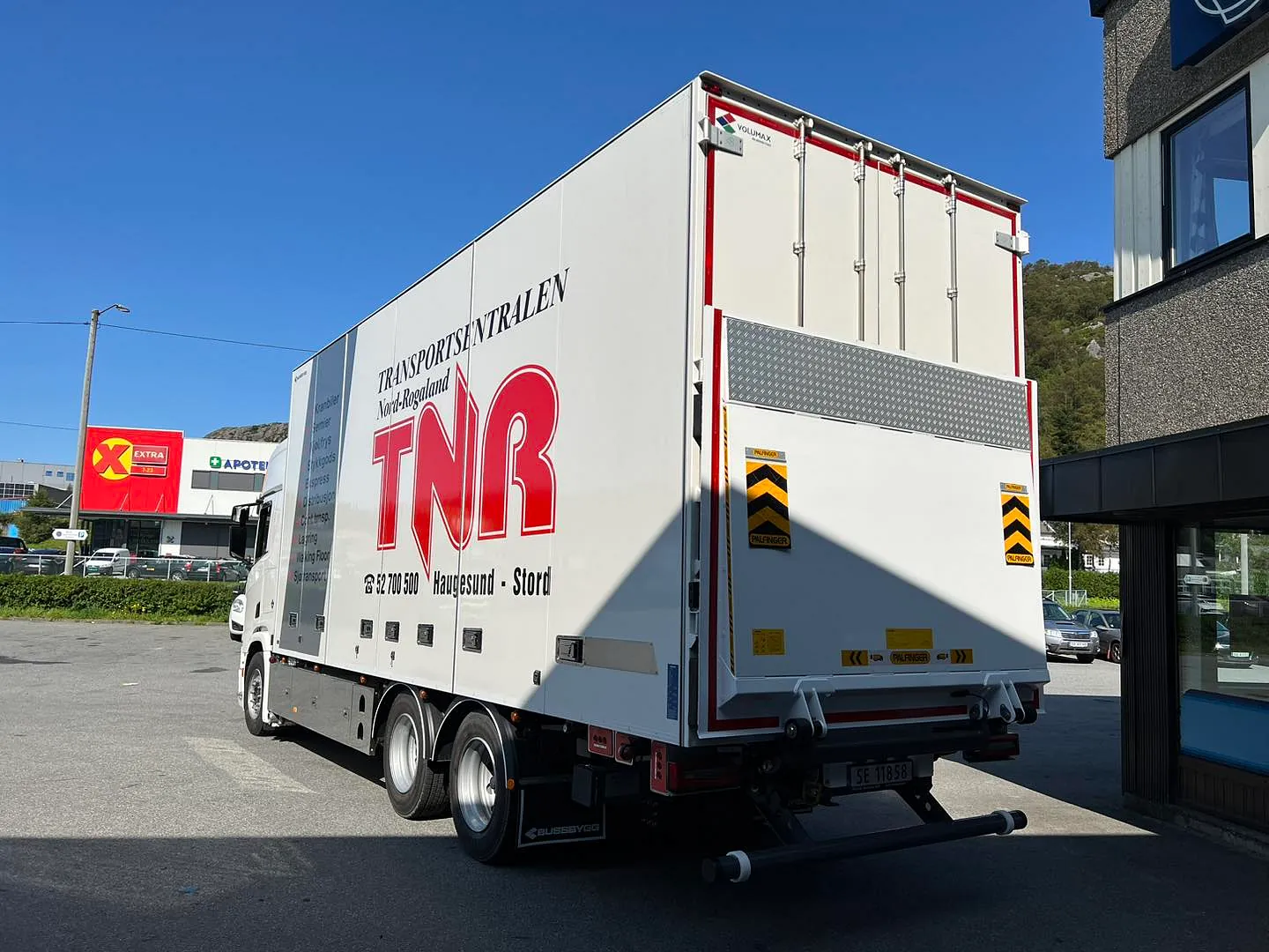 Bilder av lastebil fra TNR 
